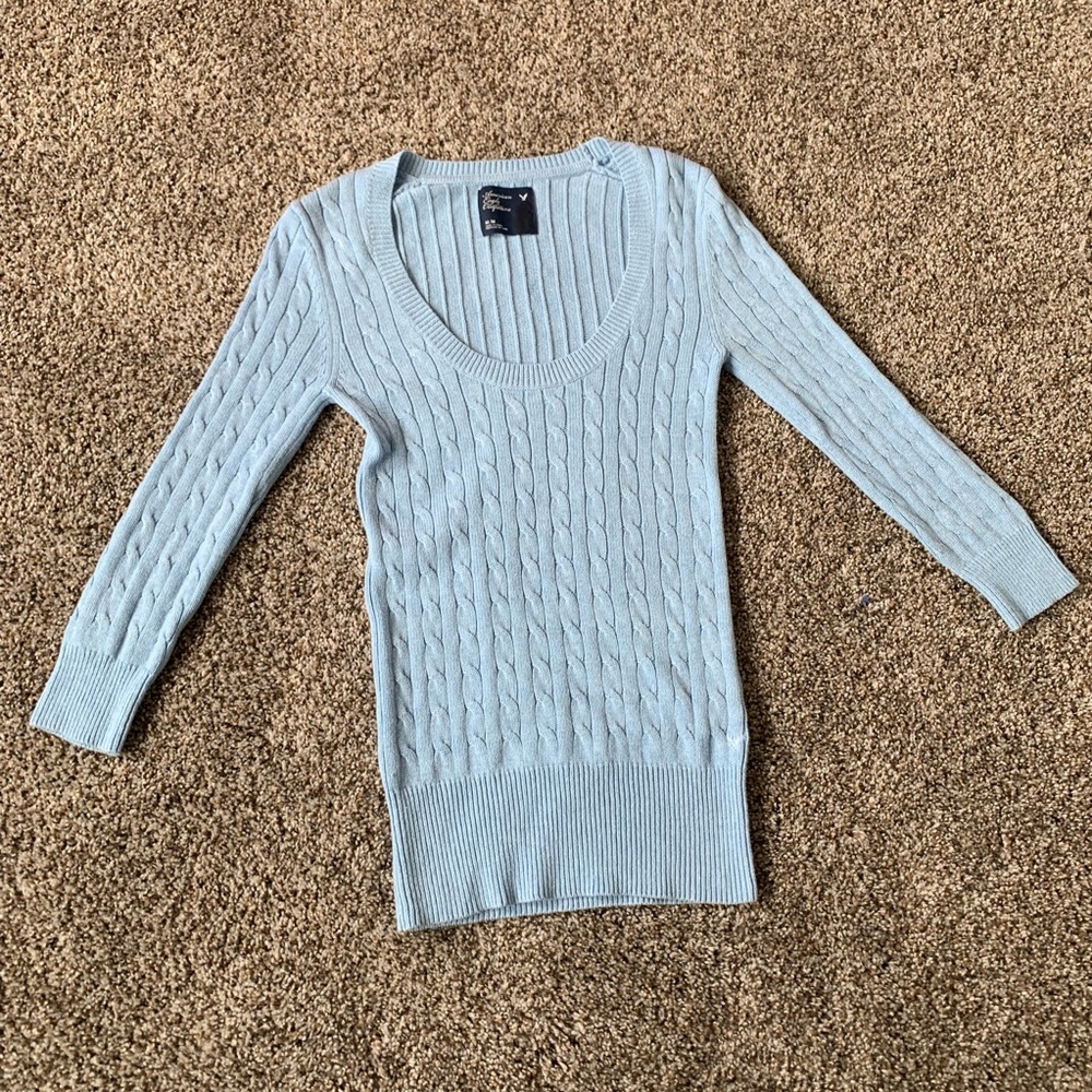 Women’s American Eagle Sweater Size M  Light Blue